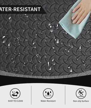 Interlocking EVA Schuim Puzzelmat voor Thuisgym - Antislip en Geluiddempend