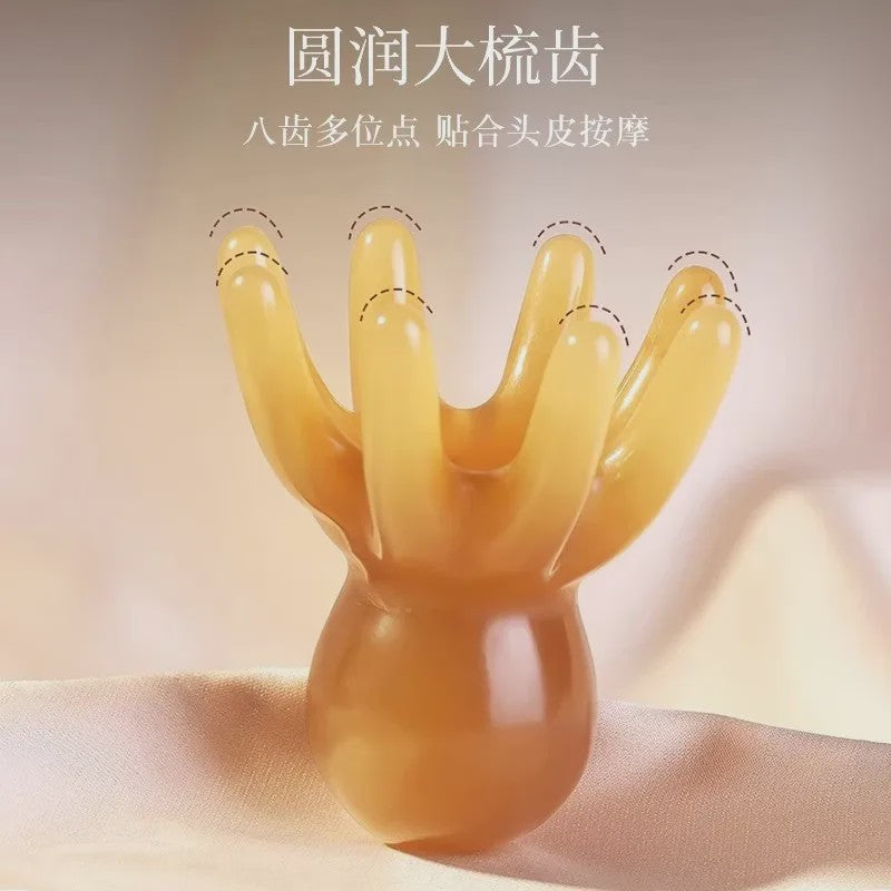 Octopus Hoofdmassager - Ontspannende Hoofdhuidmassage & Acupressuur Tool