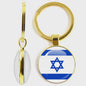 Soviet Union,Brazil,Canada,Netherlands,Israel,Syria,Venezuela,United States,Spain National Flag Series Double-Sided Keychain