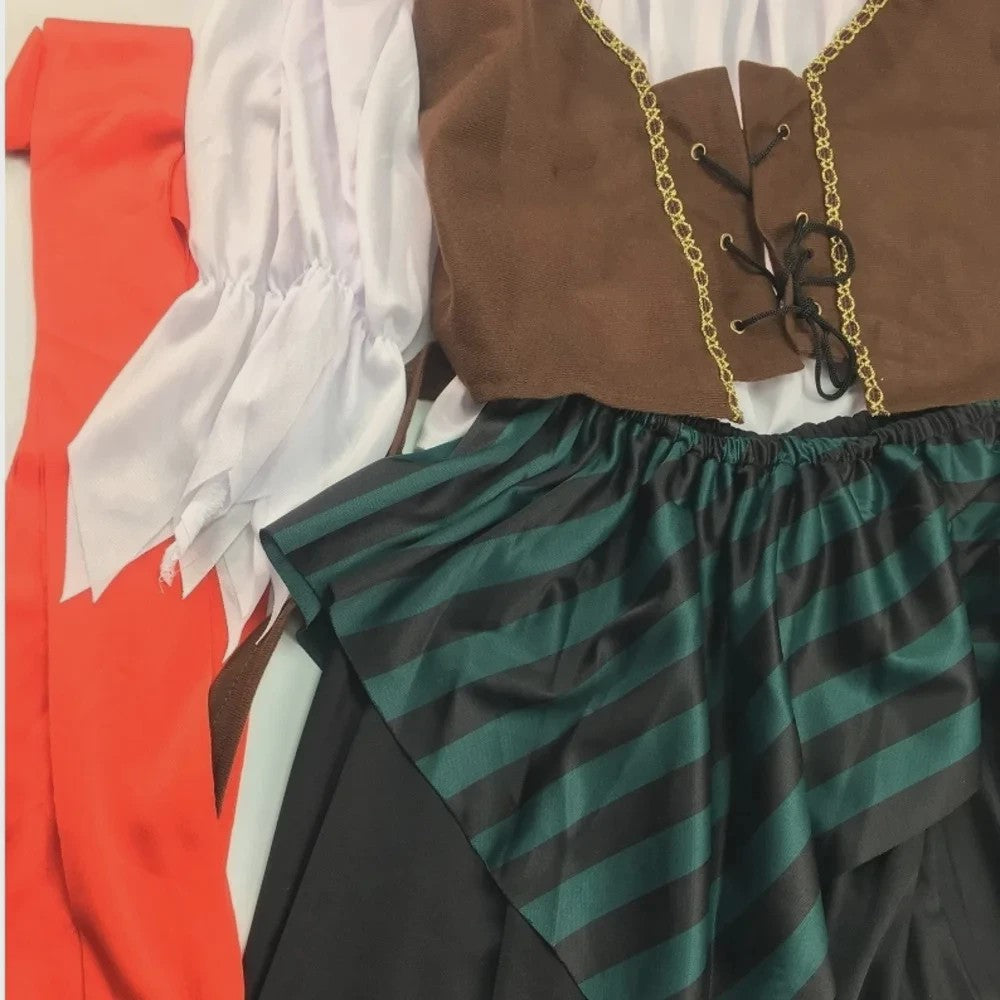 Piraten Kostuum Captain Jack Sparrow Stijl - Heren & Dames - Carnaval & Halloween