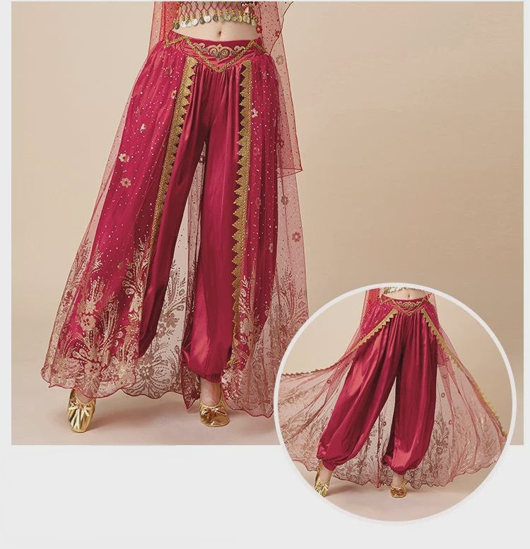 Prachtig Belly Dance Kostuum - Princess Stijl Outfit voor Dames | Dans, Feest & Halloween