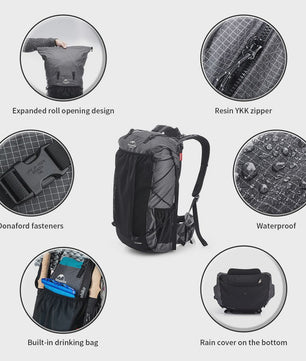 Naturehike 60+5L Wandelrugzak - Grote Capaciteit, Ergonomisch, Waterdicht