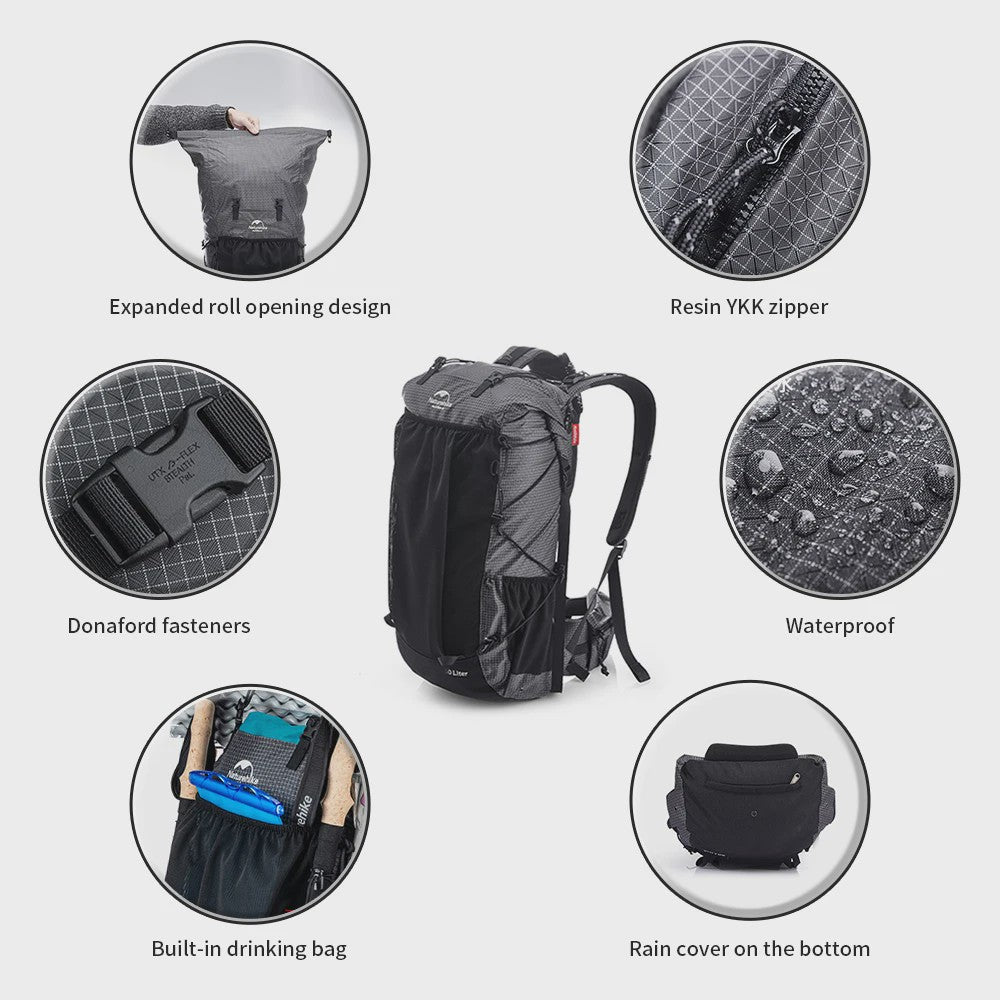 Naturehike 60+5L Wandelrugzak - Grote Capaciteit, Ergonomisch, Waterdicht