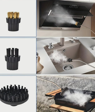Krachtige 2500W Hogedruk Stoomreiniger - Multifunctioneel & Hittebestendig voor Huis & Auto