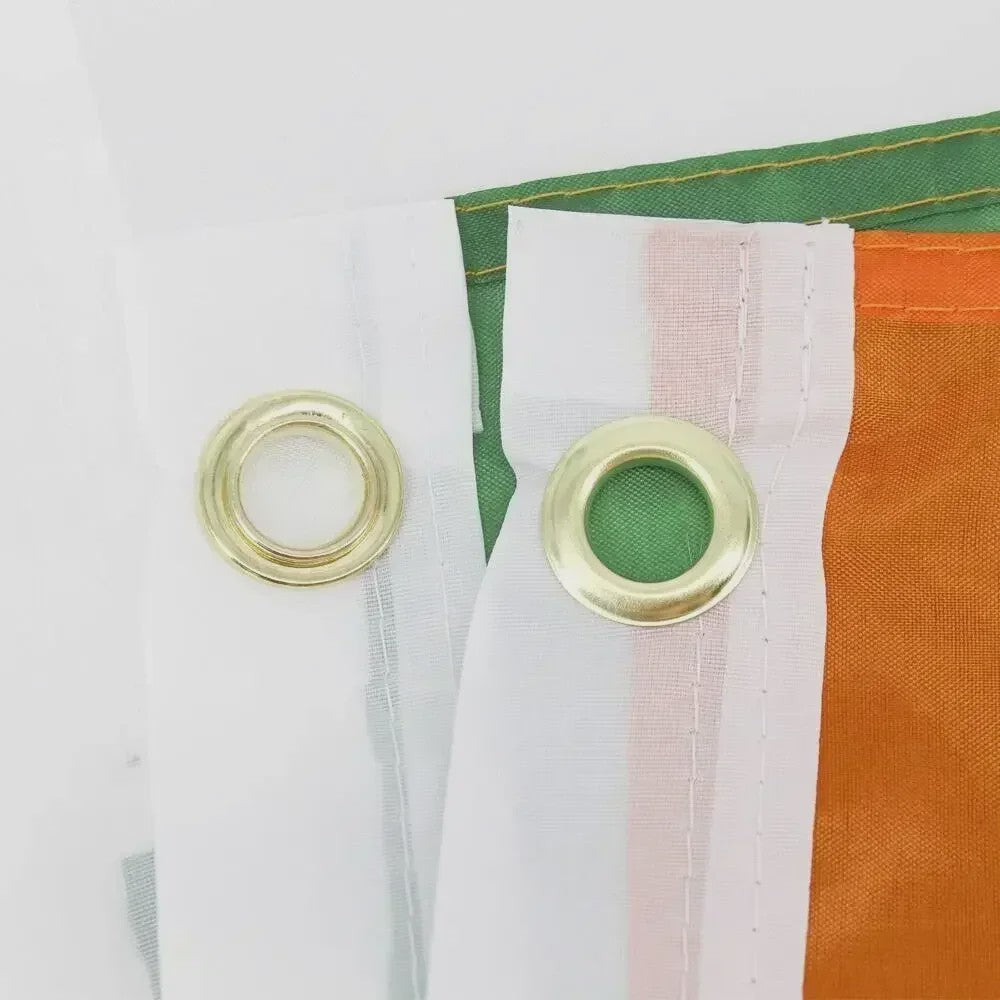 Indiase Vlag Tiranga - Polyester 3x5ft & 2x3ft met Messing Oogjes