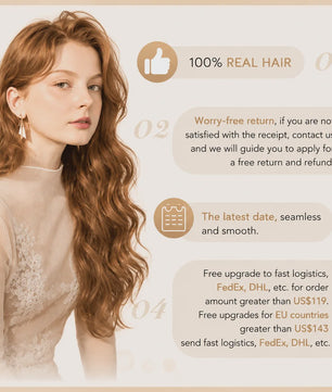 VeSunny Invisble Wire Hair Extensions - Remy Menselijk Haar, Balayage Kleuren, 1 Stuk