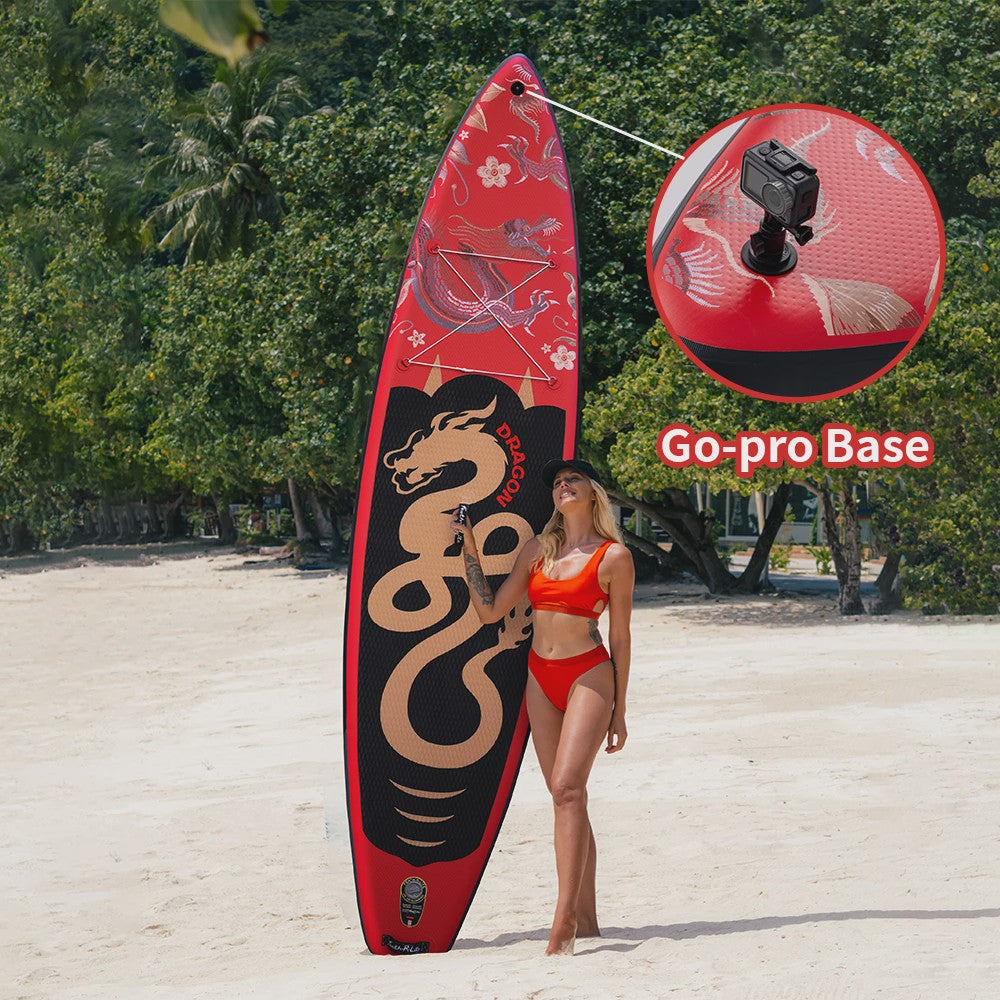 Feath-R-Lite SUP Board 350x84x15cm - Opblaasbaar Paddle Board met 180KG+ Draagkracht