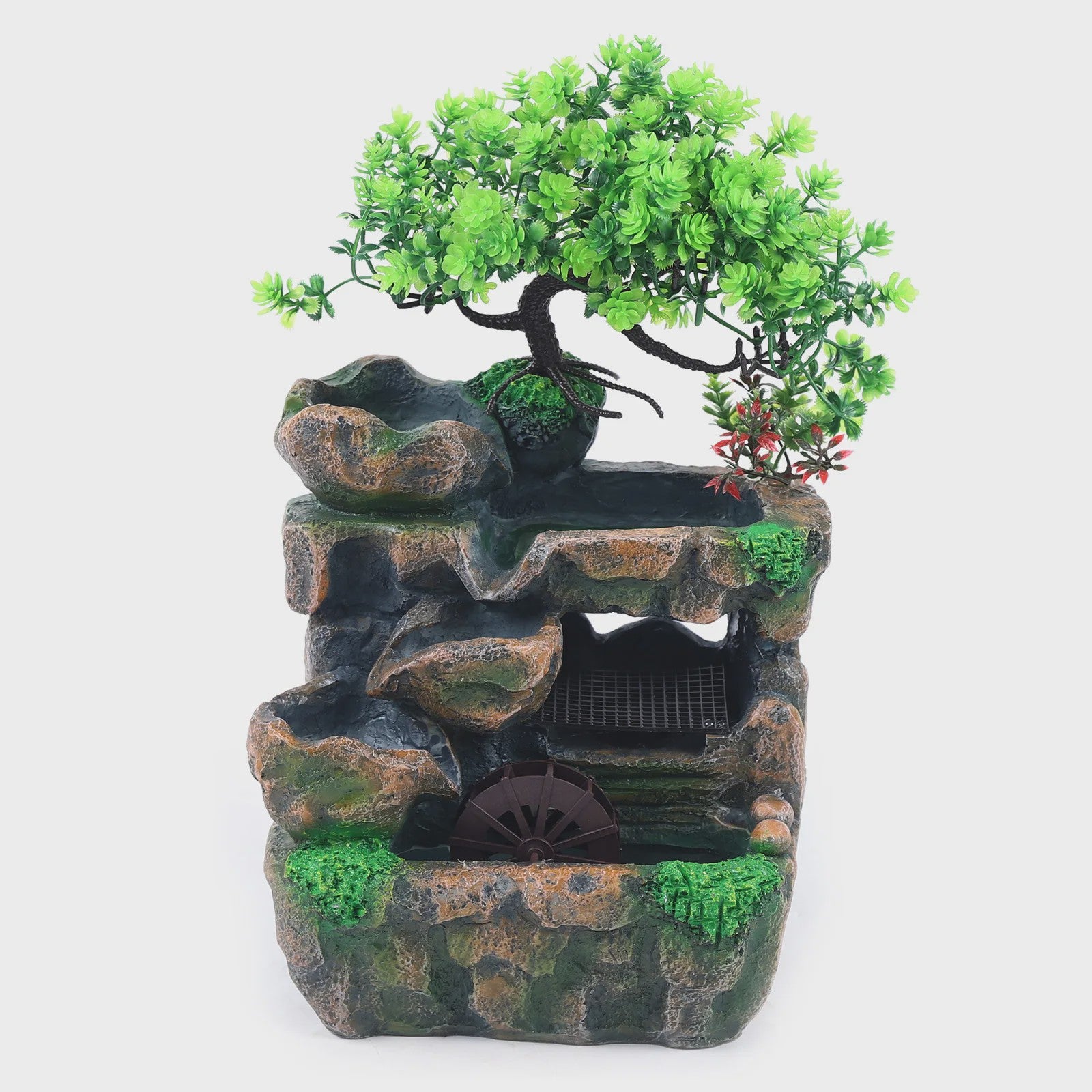 Decoratieve Binnen Waterval Tafel fontein met Kleurveranderende LED Verlichting