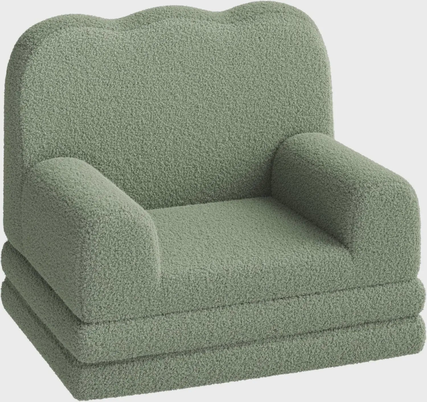 2-in-1 Kinderfauteuil & Sofa: Zacht, Opvouwbaar en Comfortabel Foam Meubel voor Kinderkamer