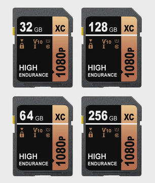 High-Speed SDXC Geheugenkaart - 8GB tot 512GB - Class 10, 1080p Video, Hoge Duurzaamheid