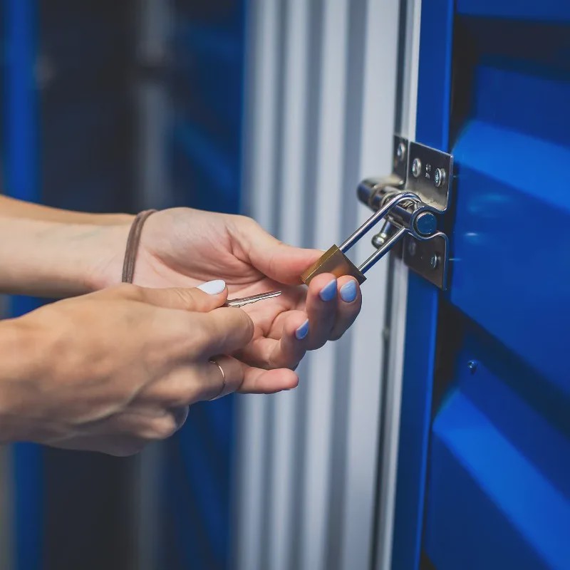 2x Messing Hangslot - Lange Beugel, Gelijksluitend & Geborsteld