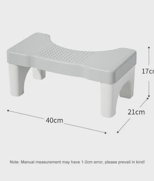 Toiletkruk voor Gezonde Ontlasting - Ergonomisch Ontwerp voor Kinderen, Zwangeren en Ouderen