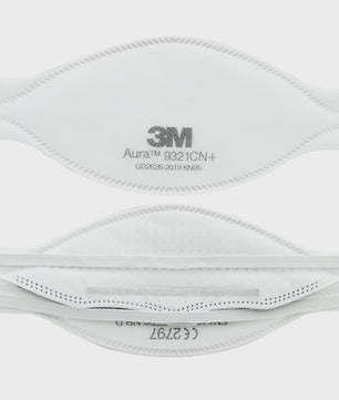 3M Aura 9321CN+ KN95 FFP2 Mondkapje - Bescherming tegen fijnstof en smog