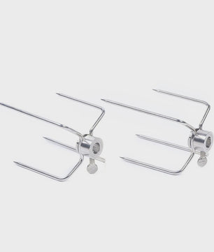 Elektrische BBQ Spit Roaster Rotisserie Kit met 120 cm Kabel voor Buiten Grillen