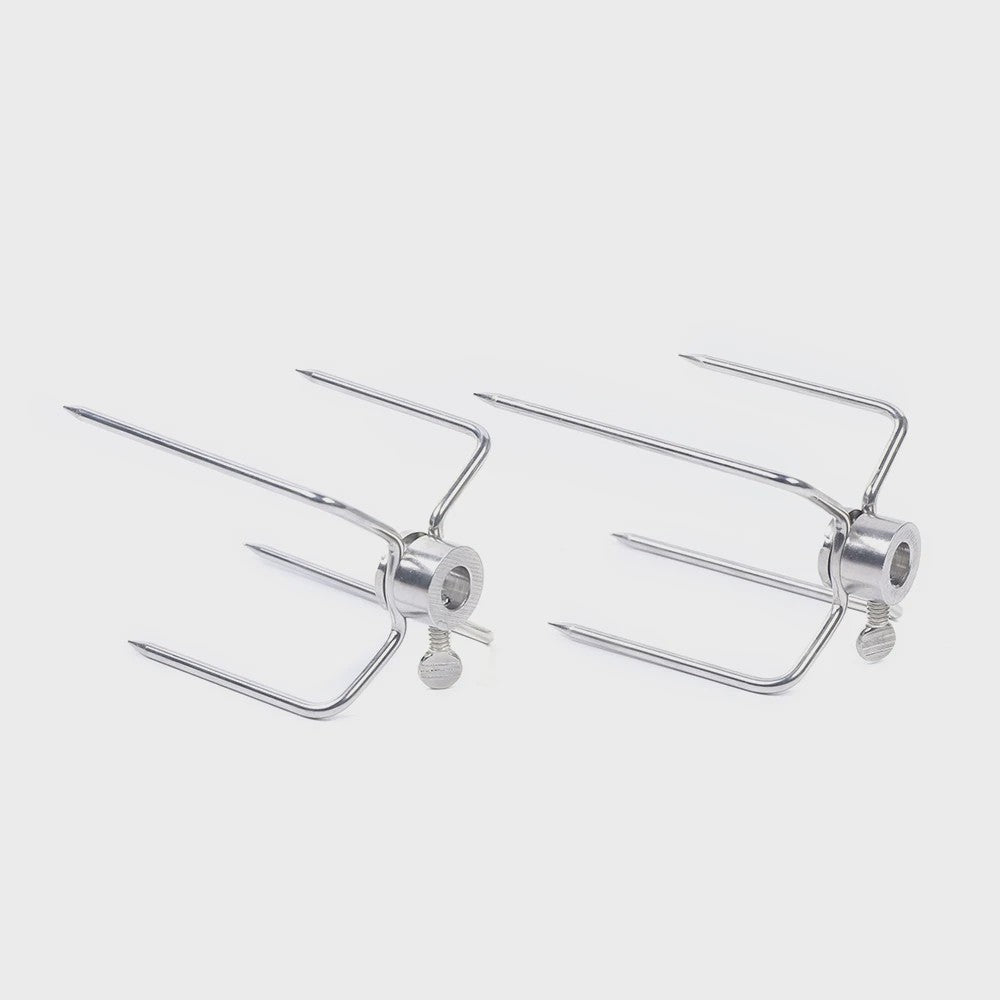 Elektrische BBQ Spit Roaster Rotisserie Kit met 120 cm Kabel voor Buiten Grillen