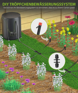 Automatisch Bewateringssysteem met 50L Tank en Waterniveausensor