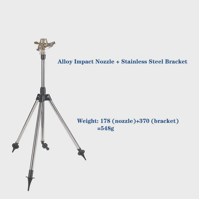 360° Draaibare Tripod Sproeier - Automatische Verstelbare Water Sproeier voor Gazon en Tuin