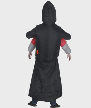 Opblaasbaar Grim Reaper Kostuum - Draag een Persoon Kostuum voor Halloween & Feest