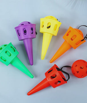 Vangspel Set met Bal en Koord - Outdoor Kinderspel voor Hand-Oog Coördinatie