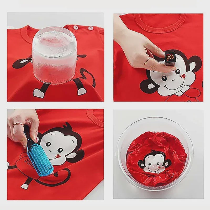 Schattige Kinder T-shirt & Short Set - 100% Katoen met Leuke Cartoon Prints