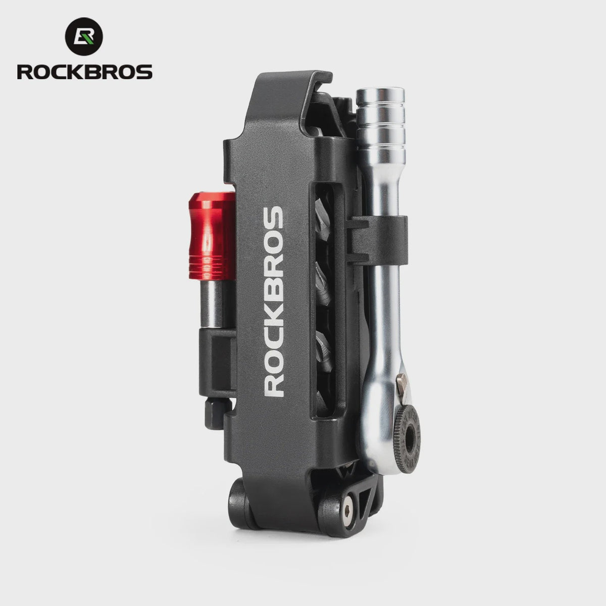 ROCKBROS Compacte Fiets Reparatieset met Ratel Sleutel en Bits