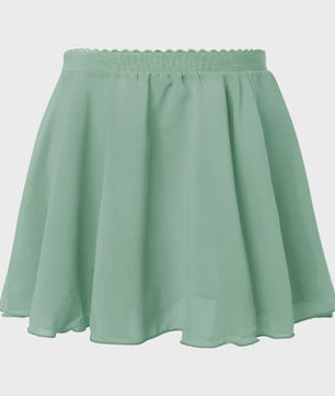 18 Colours Ballet Skirt Girls Toddler Kids Dance Chiffon Skirt Elastic Waist Short Dance Skirt for Girls Tutu Skirt for Ballet
