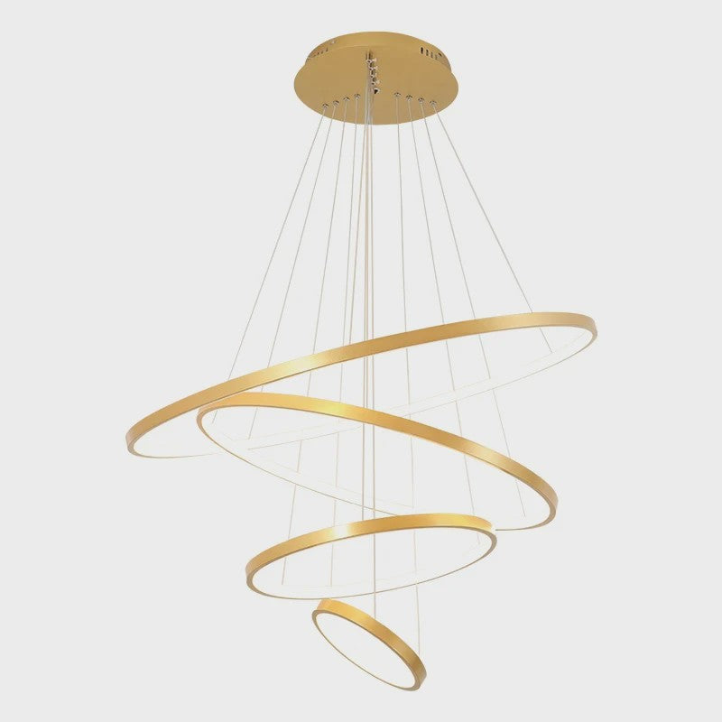 Moderne LED Plafondlamp Kroonluchter - Stijlvol Design voor Woonkamer, Slaapkamer & Eetkamer