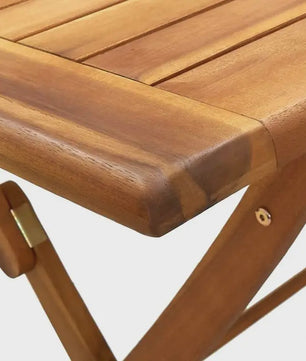 Opvouwbare Tuintafel Acacia Hout 120x70x75 cm - Duurzaam & Lichtgewicht