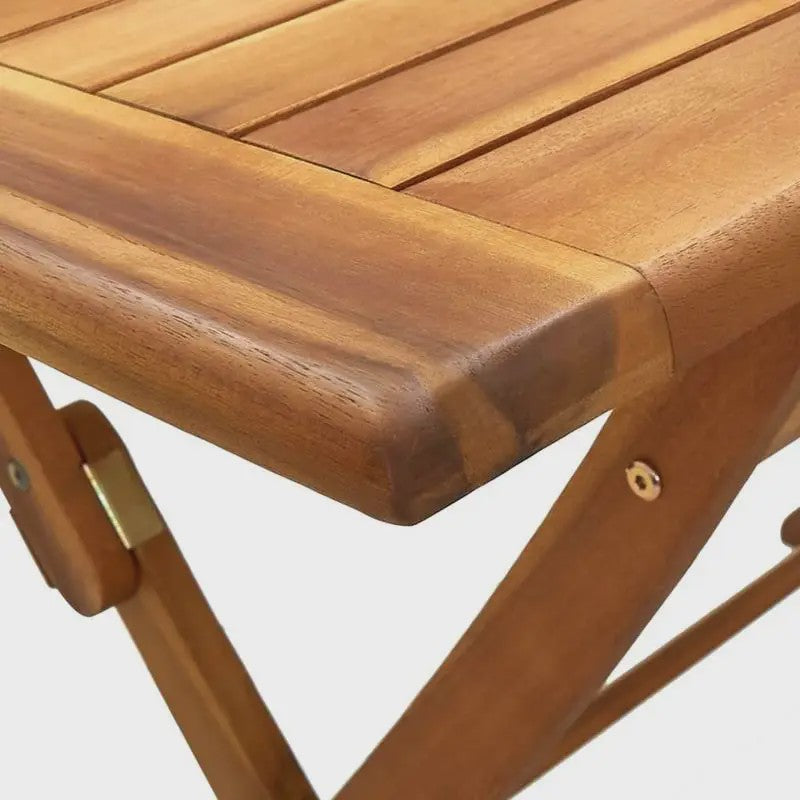 Opvouwbare Tuintafel Acacia Hout 120x70x75 cm - Duurzaam & Lichtgewicht