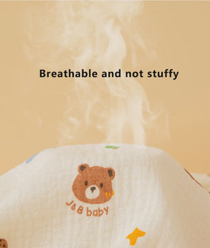 Dubbellaagse Baby Swaddle Deken - Zacht, Ademend & Multifunctioneel met Schattige Patronen