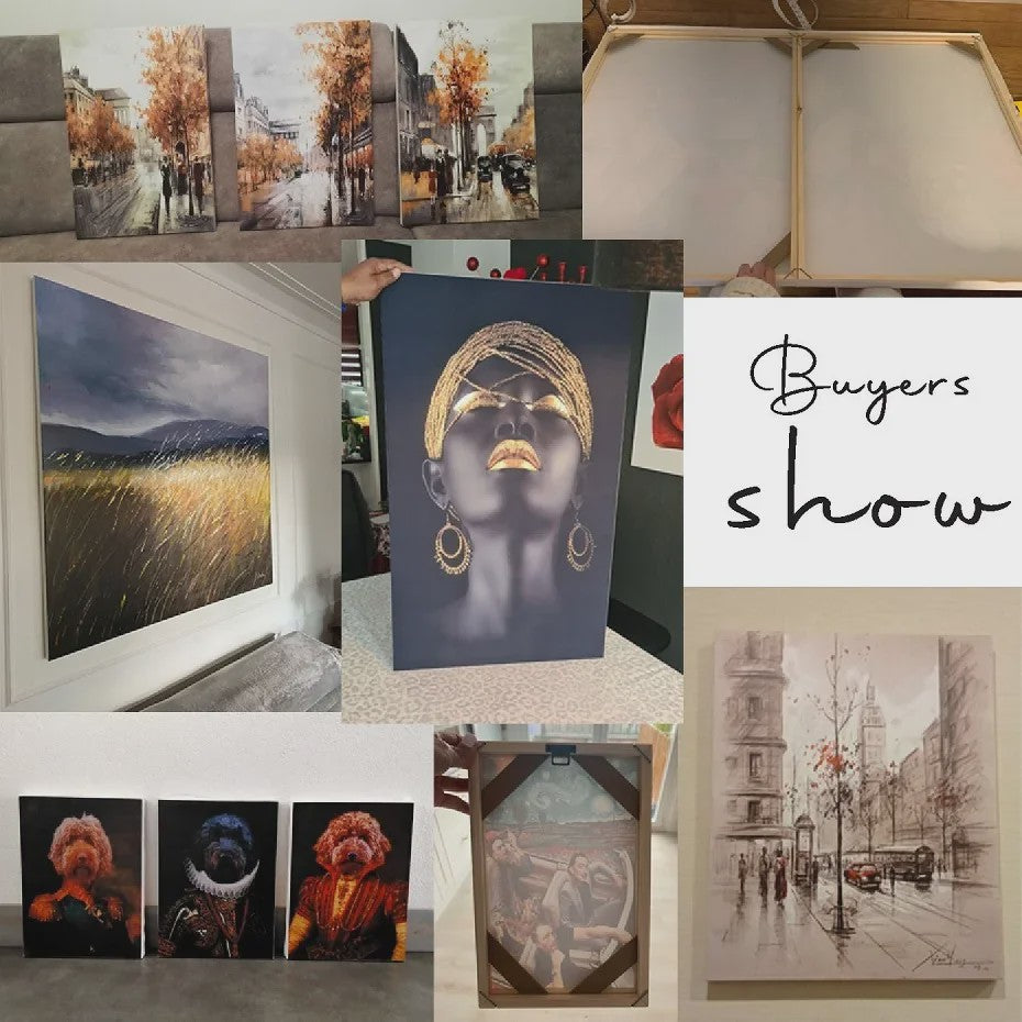 Moderne Houten Canvas Frame - 24 Maten voor Foto, Olieverf & Diamond Painting