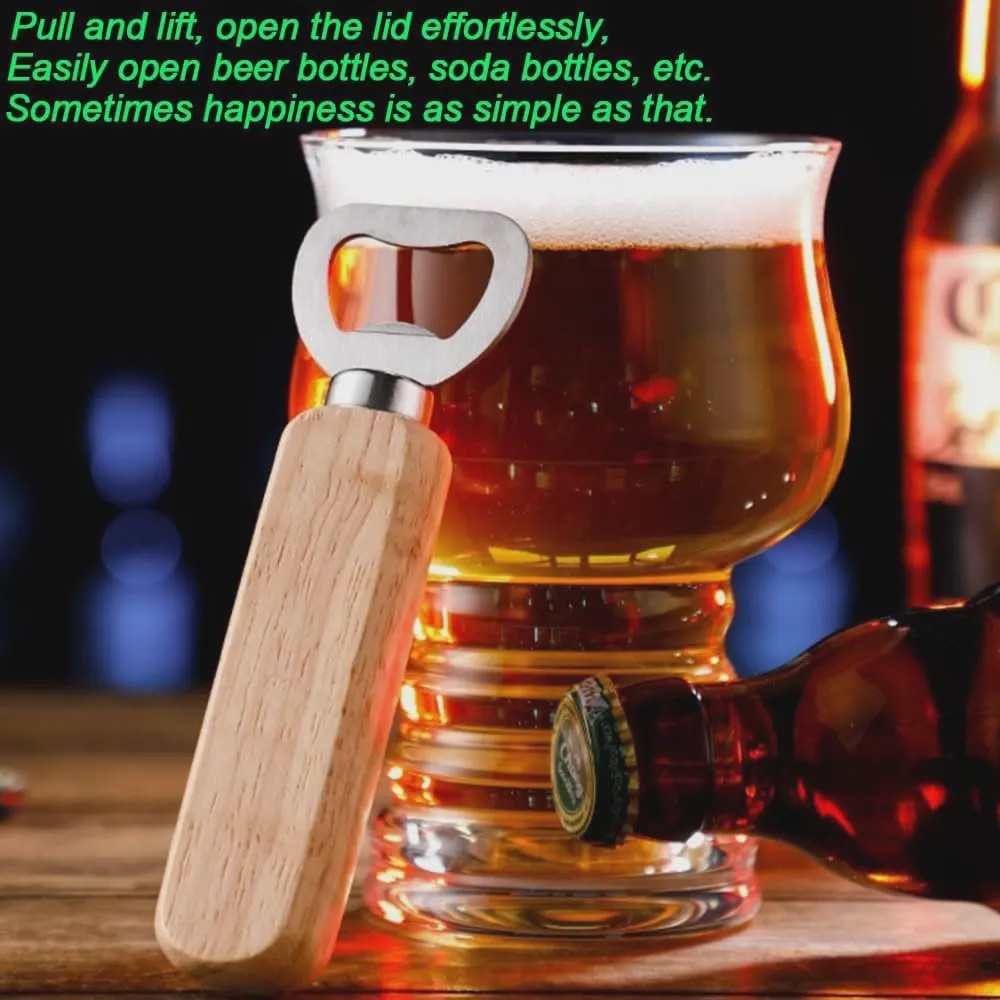 Houten Flesopeners (25/50/100/200 Stuks) - Laser Graveerbaar & DIY Cadeau
