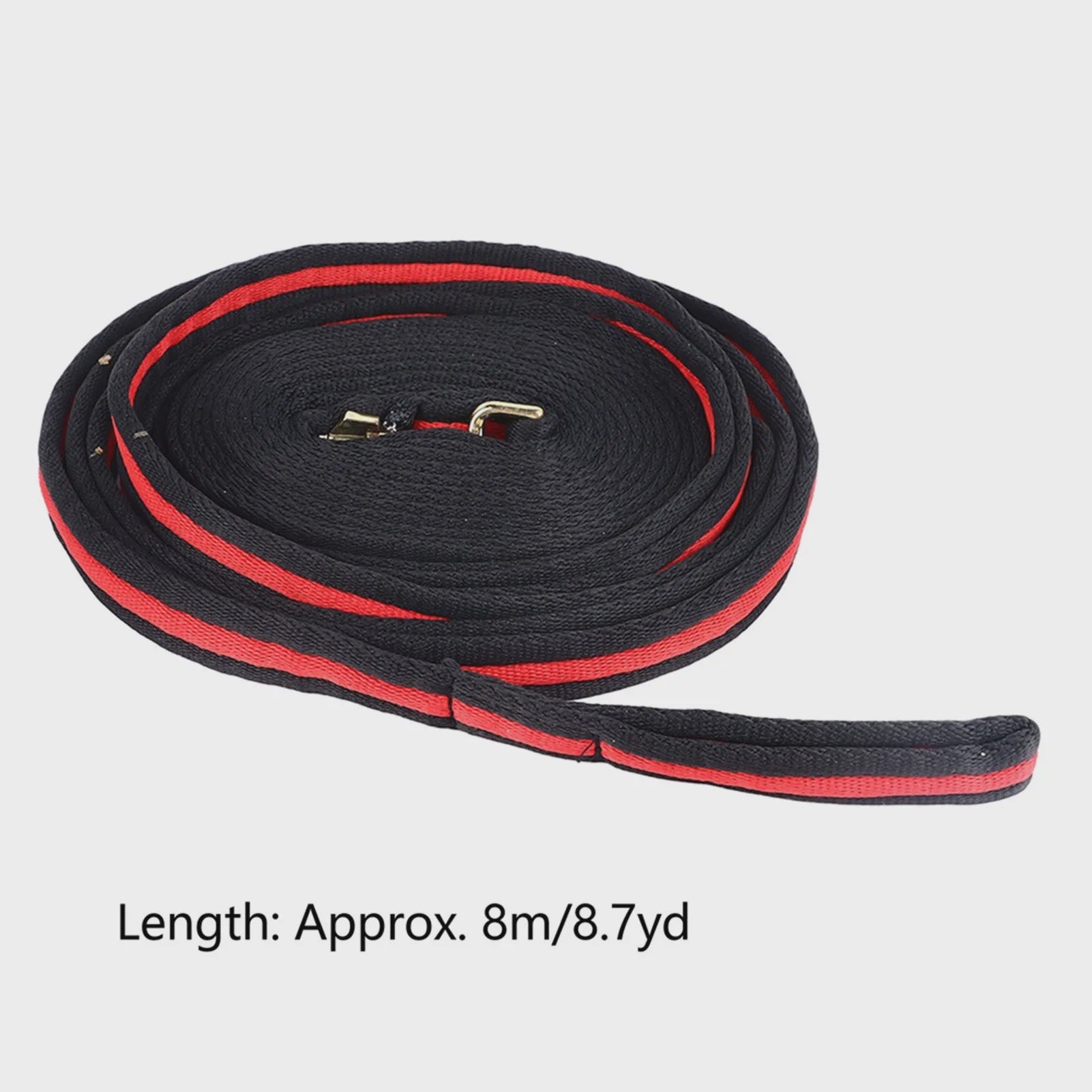 Paardrijlijn met Karabijnhaak - Heavy Duty Trainingslijn voor Paarden (8.7yd)