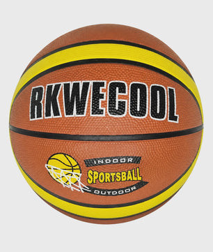 Duurzame Rubberen Basketbal 22.6cm - Indoor & Outdoor Sportbal