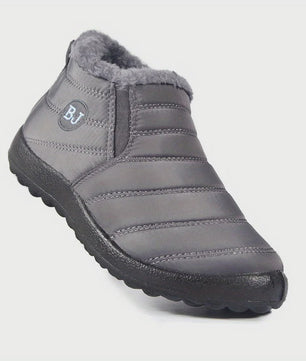 Dames Waterdichte Warme Enkellaarsjes - Comfortabele Antislip Snowboots voor Wandelen en Winter