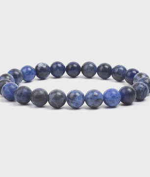 Natuurstenen Kralen Armband - Amethist, Aquamarijn, Jade & meer
