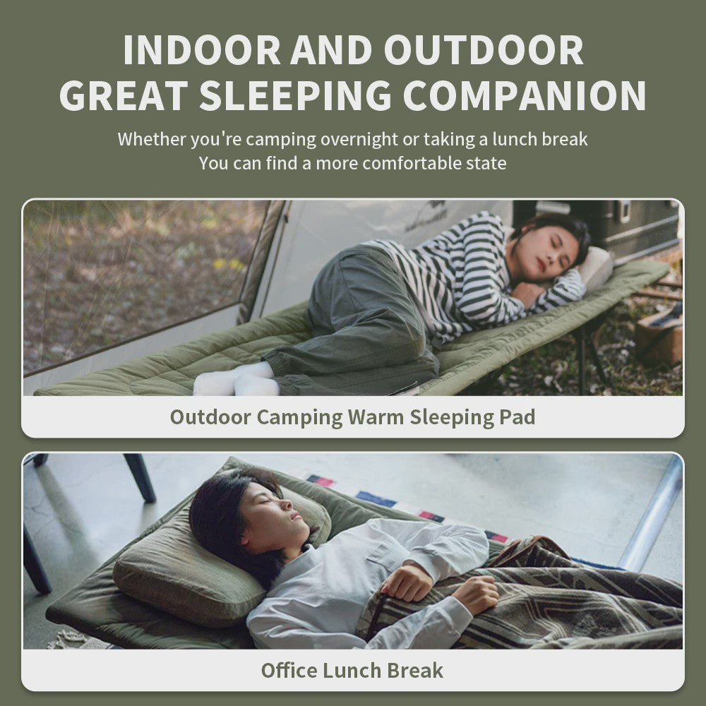 Naturehike Opvouwbare Ultralichte Slaapmat - Warm, Wasbaar & Draagbaar voor Camping en Kantoor