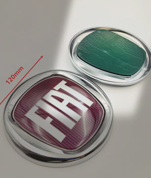 Fiat Embleem / Logo Badge voor Grille, Motorkap, Kofferbak - Diverse Maten