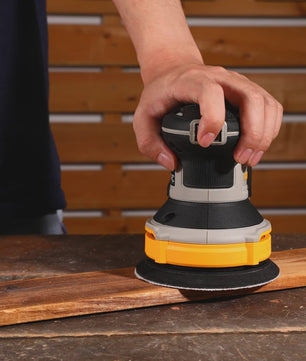 DEKO 300W Excentrische Schuurmachine met 16 Schuurbladen, 125mm, 14000RPM & Stofafzuiging