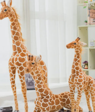 Reusachtige Giraffe Pluche Knuffel - Zacht & Schattig Speelgoed voor Kinderen