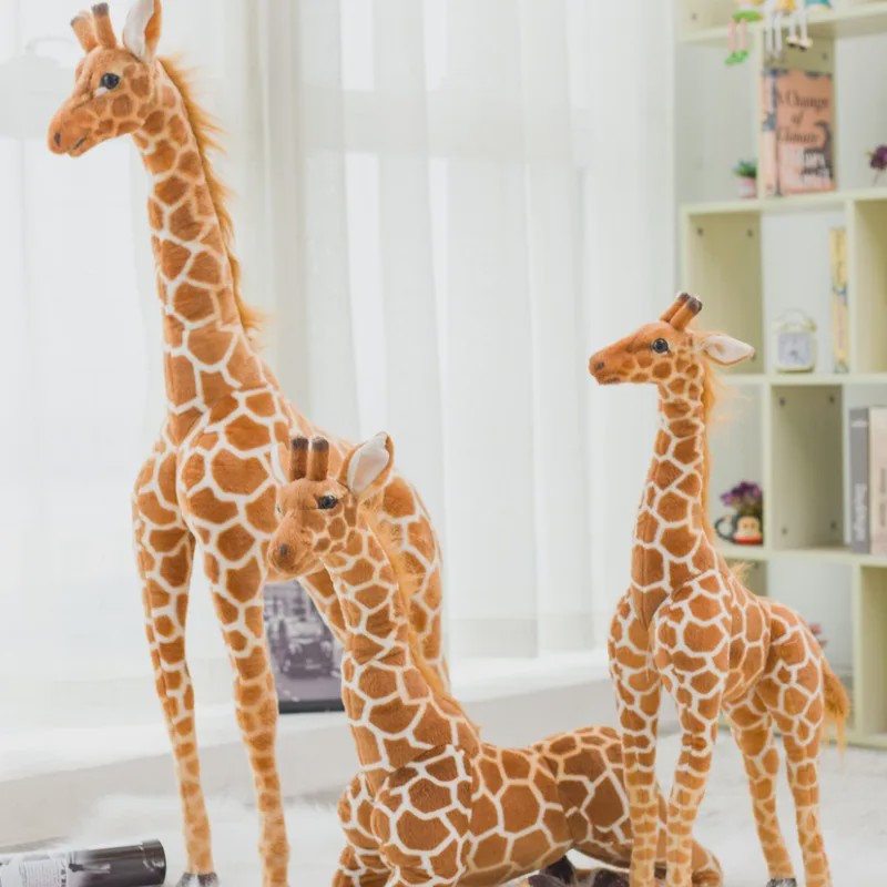 Reusachtige Giraffe Pluche Knuffel - Zacht & Schattig Speelgoed voor Kinderen