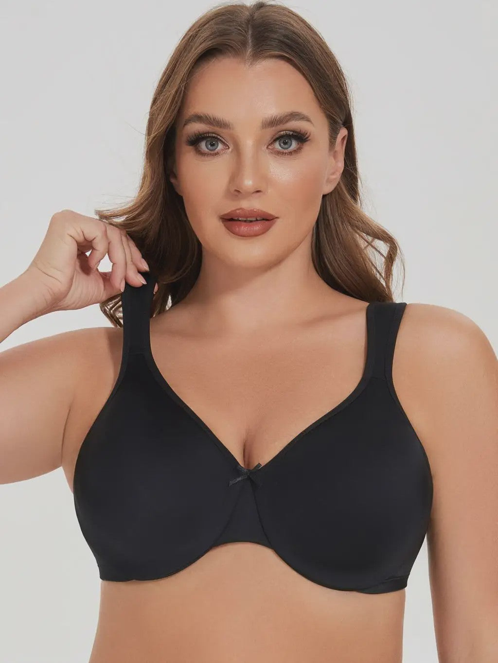 MELENECA Plus Size BH - Naadloze Minimizer met Beugel voor Optimaal Comfort