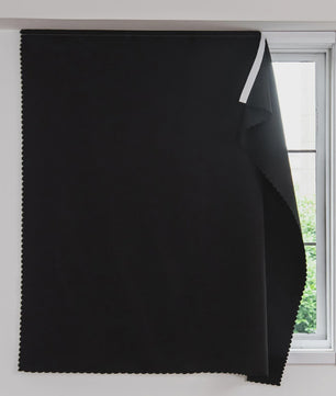 100% Verduisterende Gordijnen - Zelfklevend, Boorvrij - Wit - Sfeervolle Decoratie voor Slaapkamer & Keuken