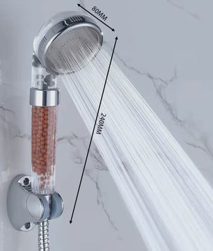 3-Functie SPA Douchekop met Hoge Druk, Waterbesparing en Anionenfilter