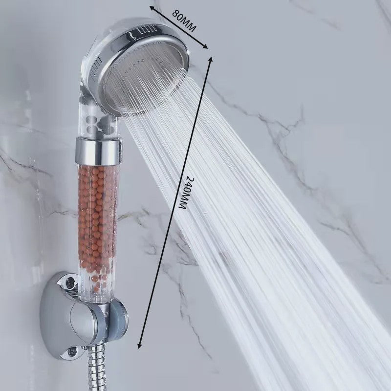 3-Functie SPA Douchekop met Hoge Druk, Waterbesparing en Anionenfilter