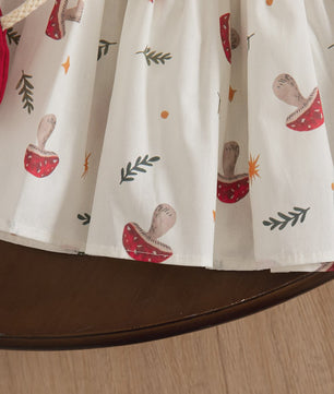 Zomerjurkjes Meisjes Katoen Sleeveless met Schattige Print - Perfect voor Strand & Spelen