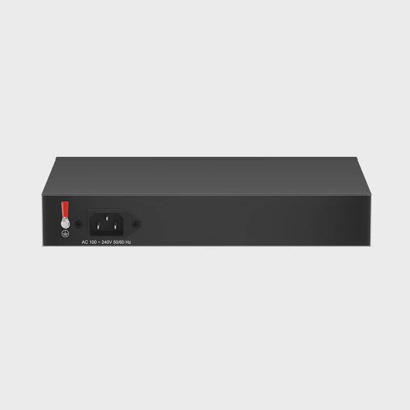 KeepLiNK 10-Poorts Gigabit PoE Switch: 8 PoE-poorten, 2 Uplinks, Plug & Play