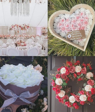 Kunstbloemen Rozen van Foam (10/20/50 Stuks) - Decoratie voor Huis, Bruiloft & Feest
