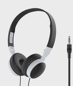 Universele 3.5mm Bedrade Koptelefoon - Opvouwbaar, Draagbaar, Noise Cancelling voor Muziek & Gaming