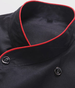 Ademend Koksbuis Korte Mouw Unisex Dubbelzijdig Sluitend - Keuken & Catering